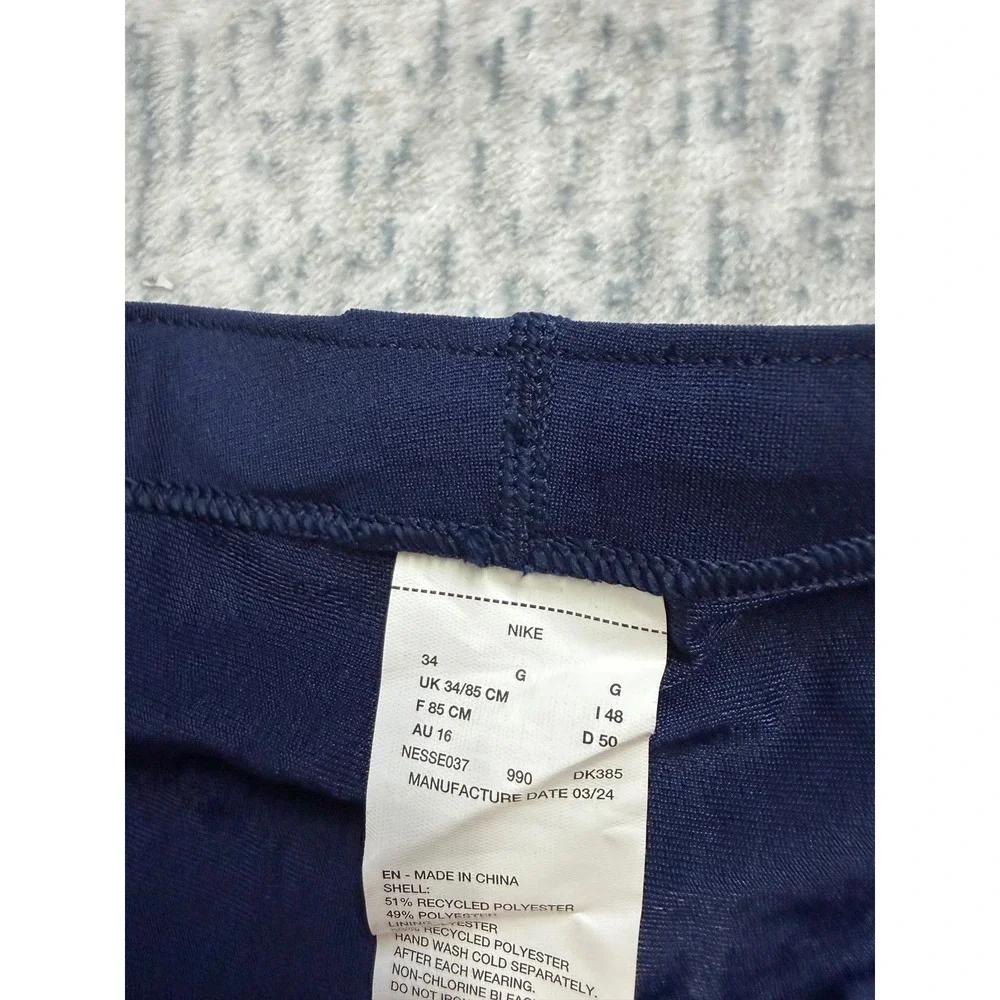 Nike Hydrastrong Mens Swim Jammers USA Olympic Team Navy‎ Pink NESSE037 Size 34